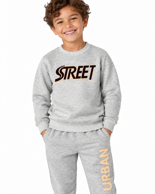 Urban Street Tracksuit | GREY