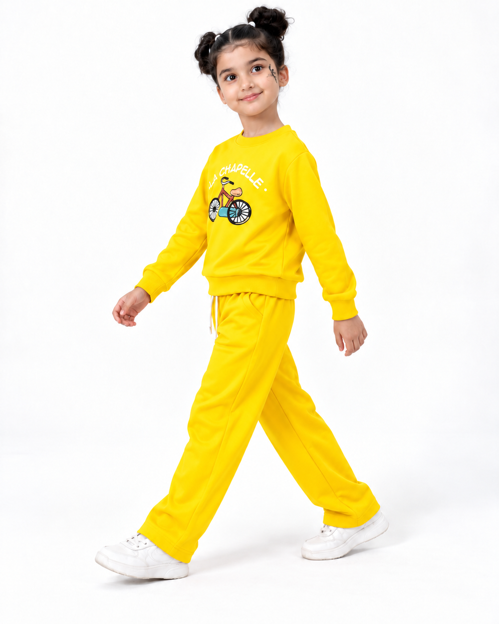 La Chapelle Tracksuit | YELLOW MICRO-FLEECE