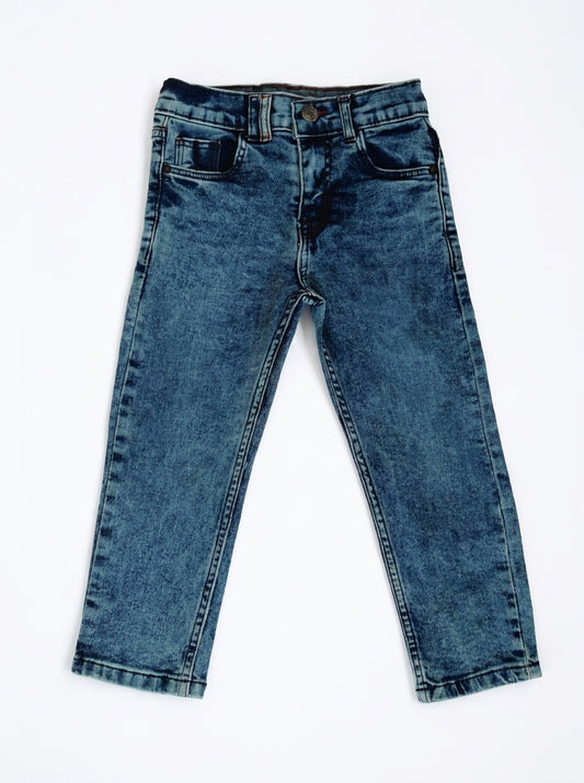 ACID WASH JEANS | BLUE
