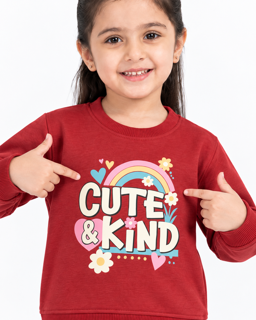Cute And Kind |Sweatshirt