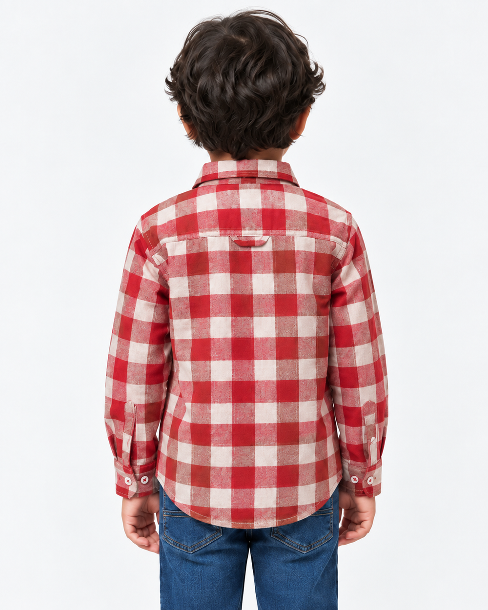 Boys Red Check |Shirt