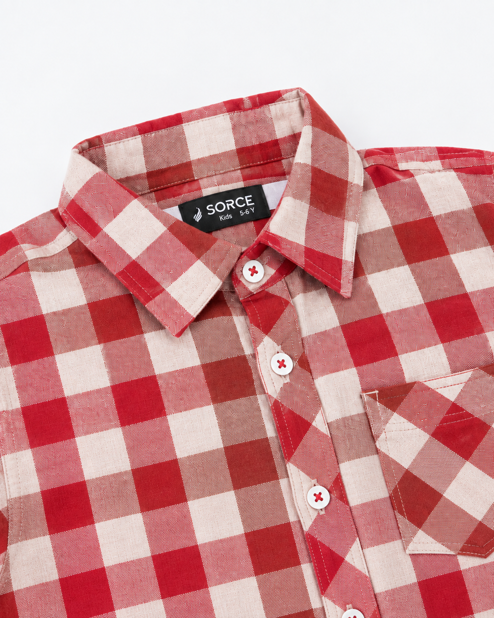 Boys Red Check |Shirt