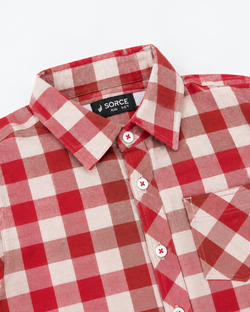 Boys Red Check |Shirt