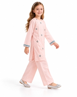 Corduroy Embroidered peach Winter | Suite