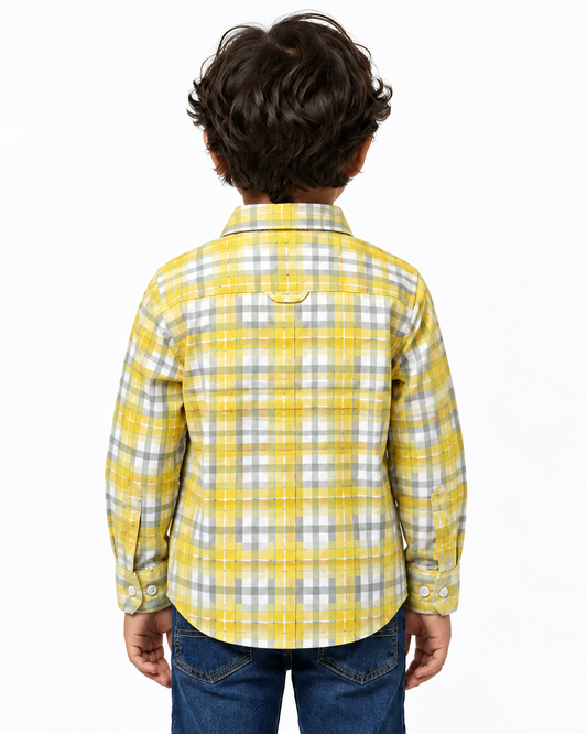 Stylish Kids Checked | Shirt