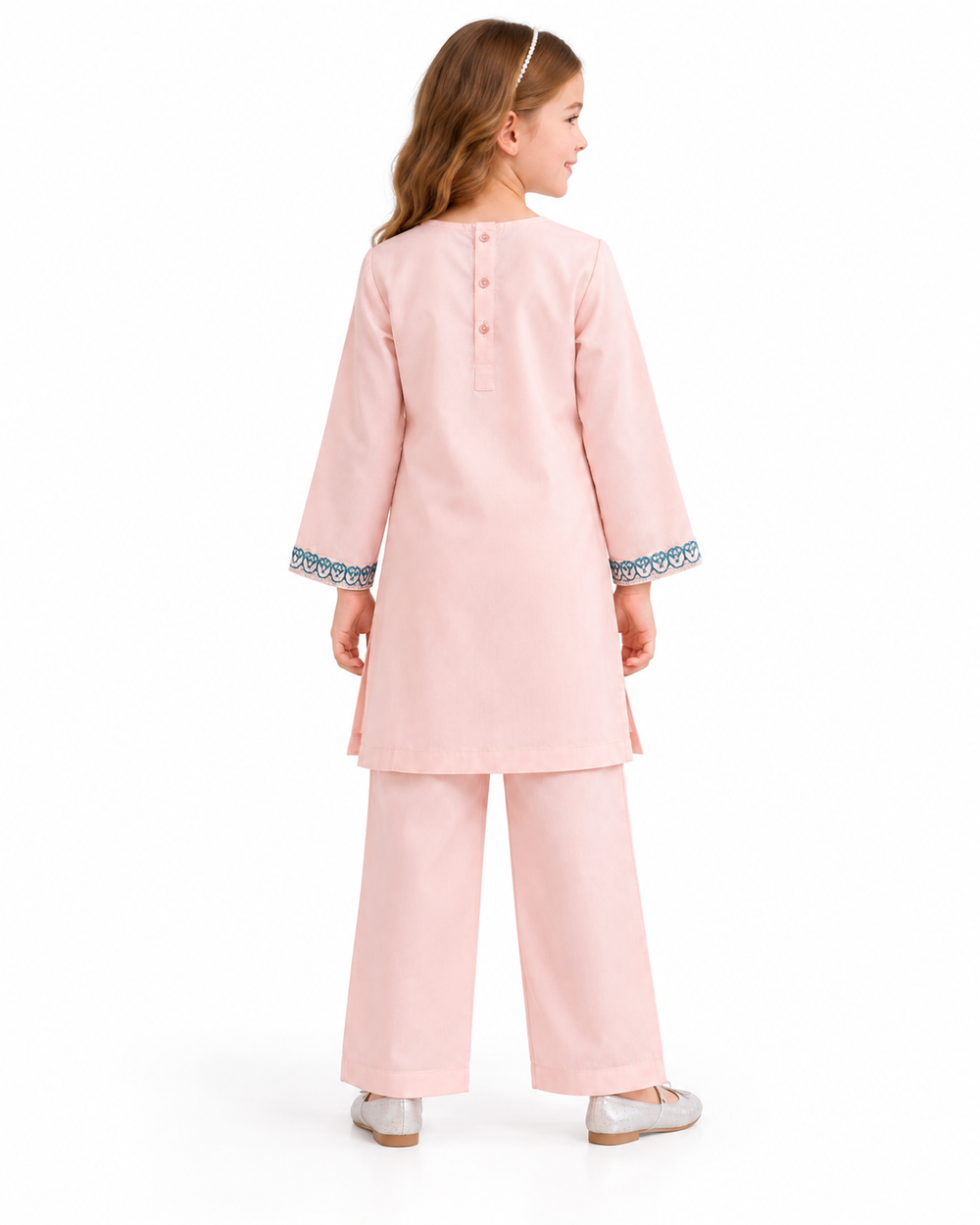 Corduroy Embroidered peach Winter | Suite