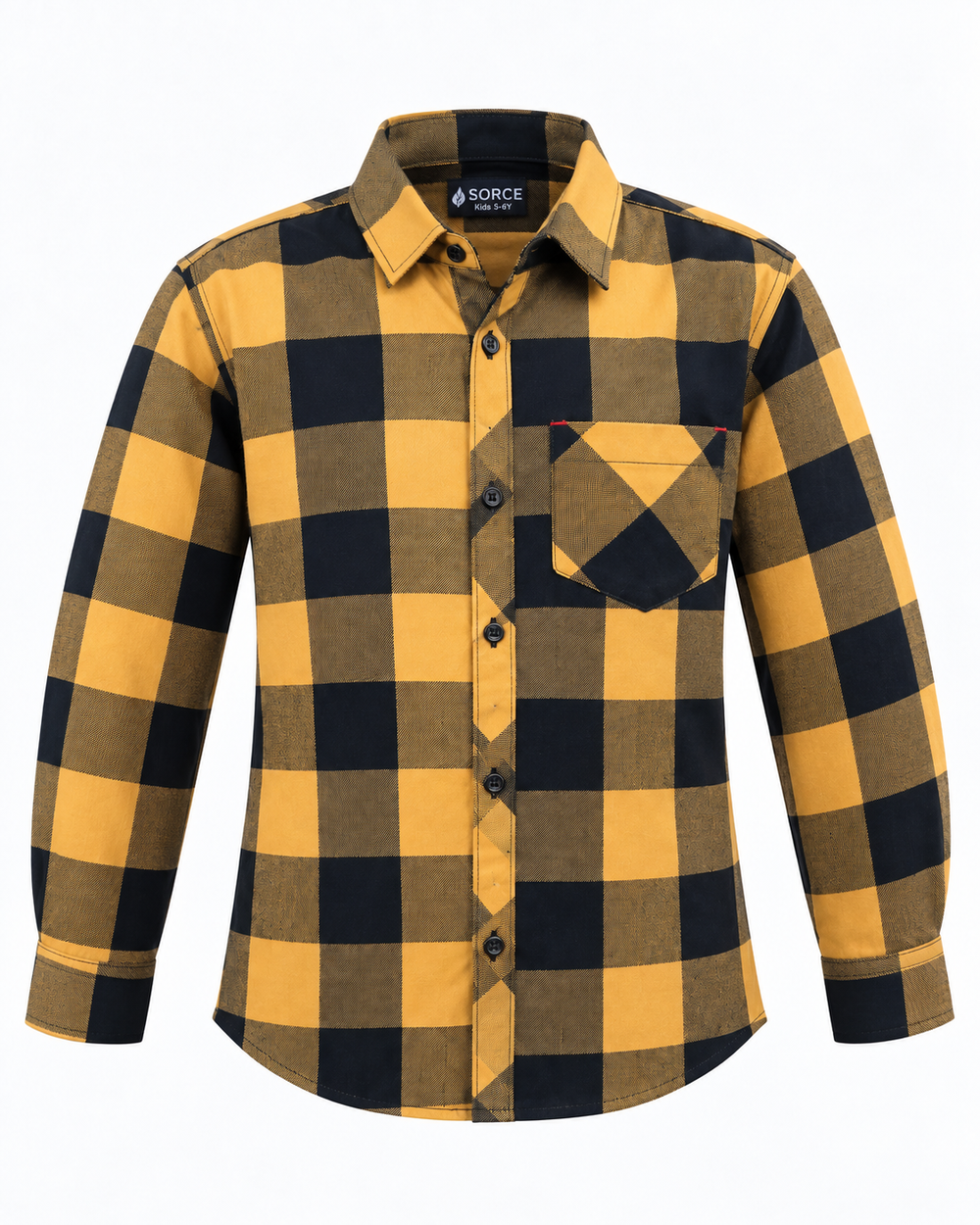 Boys Yellow Plaid | Shirt