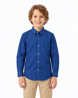 Boys Blue Winter | Shirt