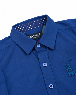 Boys Blue Winter | Shirt
