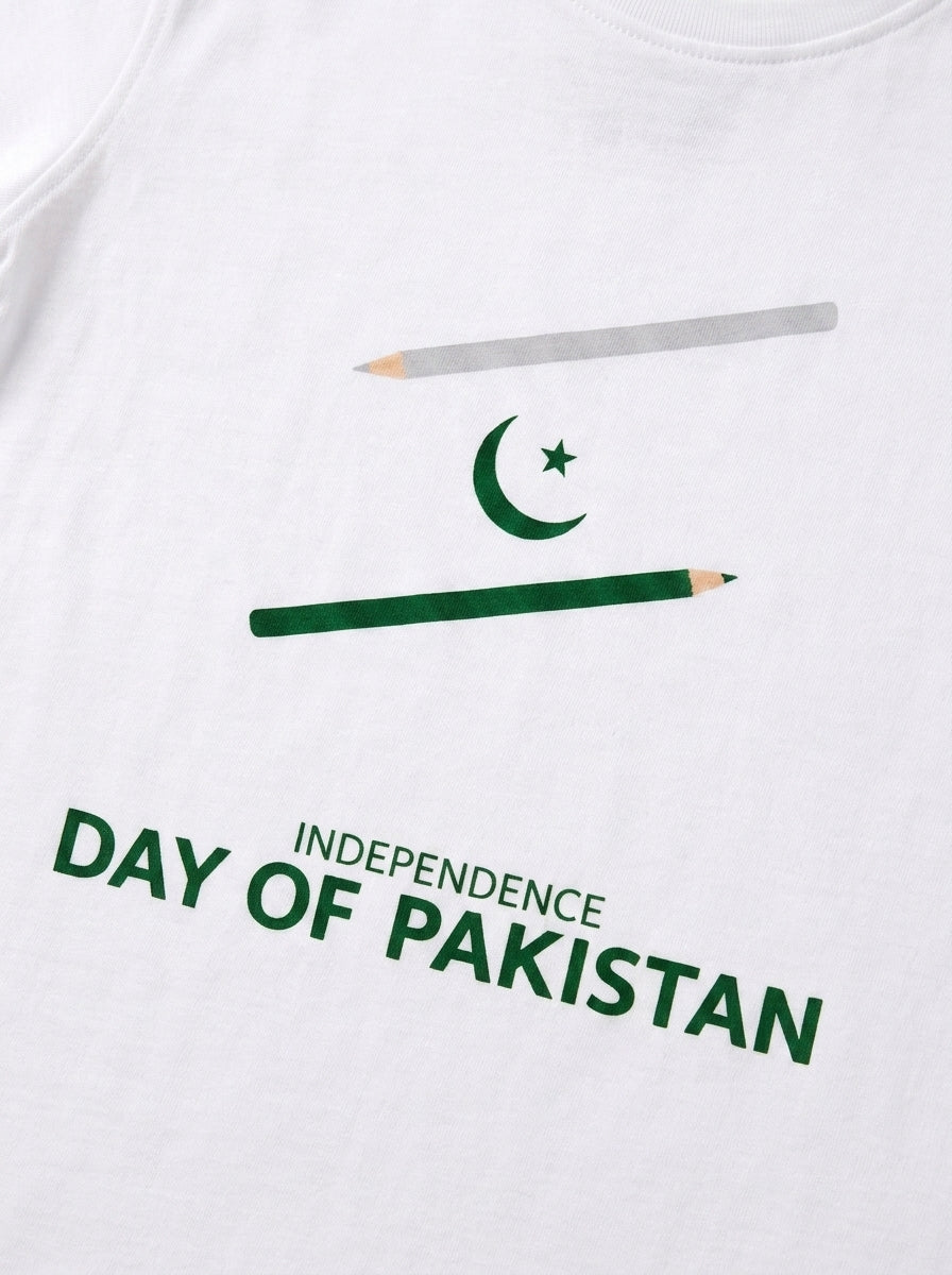14 AUGUST T-SHIRT DAY OF PAKISTAN