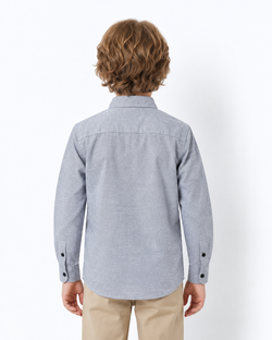 Boys Light Grey Winter | Shirt