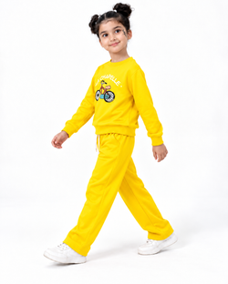 La Chapelle Tracksuit | YELLOW MICRO-FLEECE