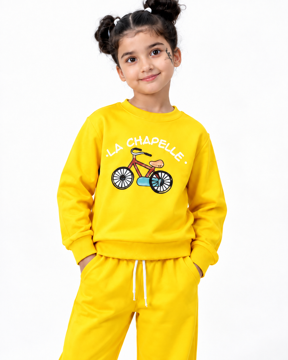 La Chapelle Tracksuit | YELLOW MICRO-FLEECE