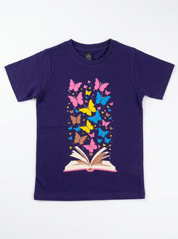 BUTTERFLY T-SHIRT | PURPLE