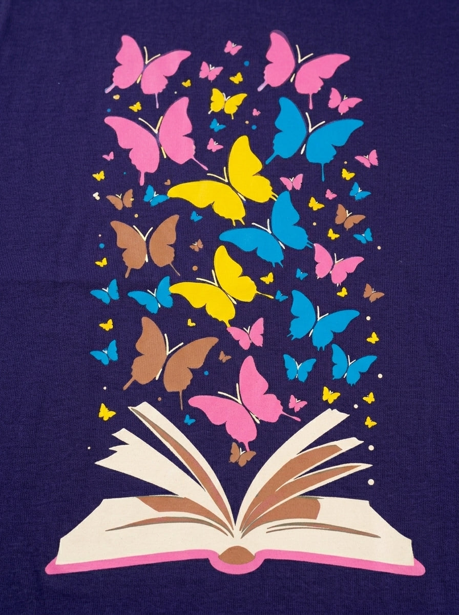 BUTTERFLY T-SHIRT | PURPLE