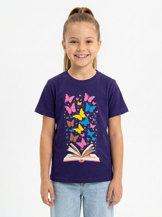 BUTTERFLY T-SHIRT | PURPLE