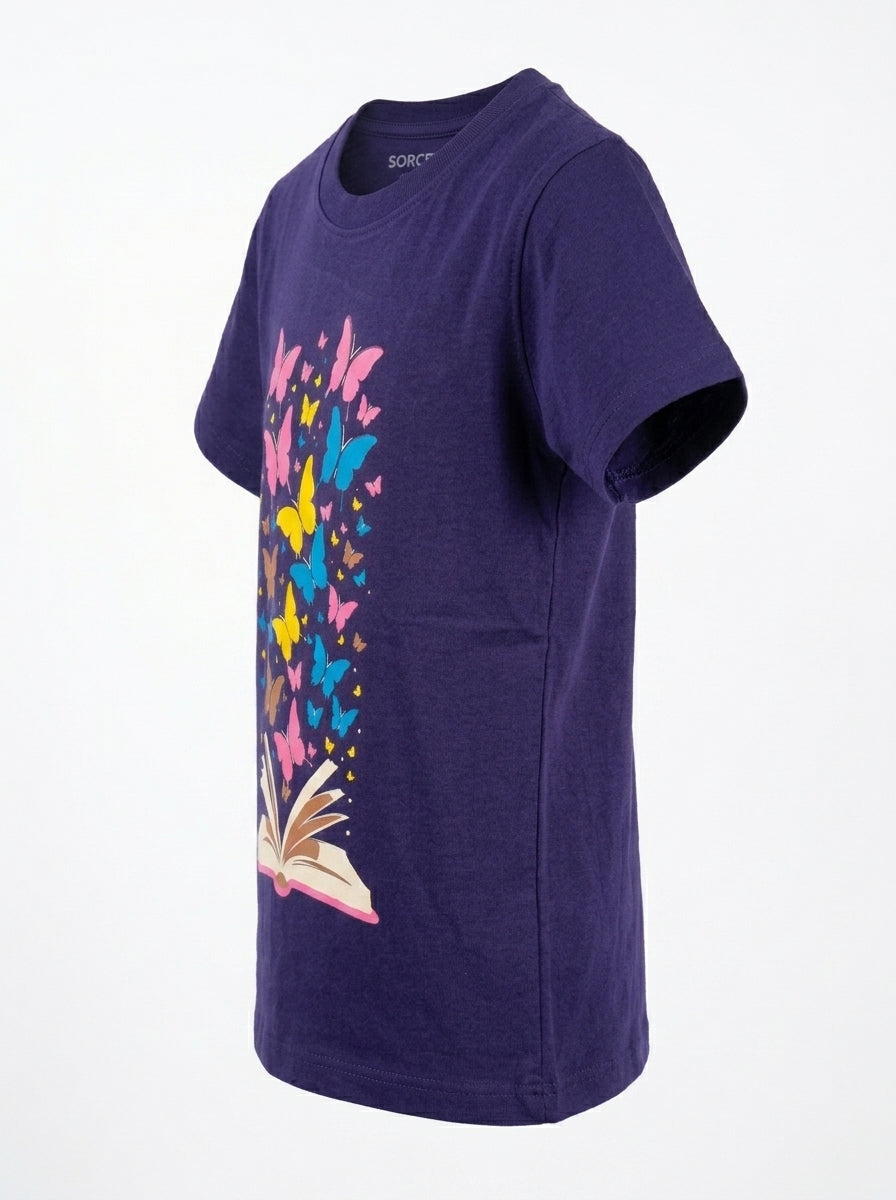 BUTTERFLY T-SHIRT | PURPLE