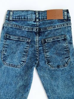 ACID WASH JEANS | BLUE