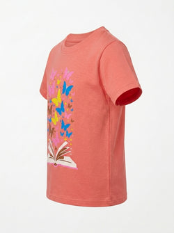 BUTTERFLY T-SHIRT | ORANGE