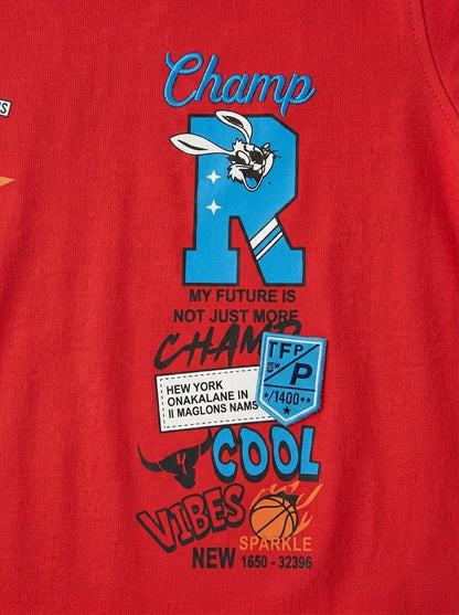 CHAMPS T-SHIRT | RED