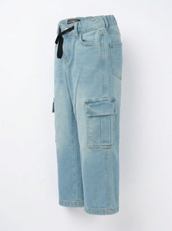 6 POCKET CARGO PANT | BLUE(LIGHT)