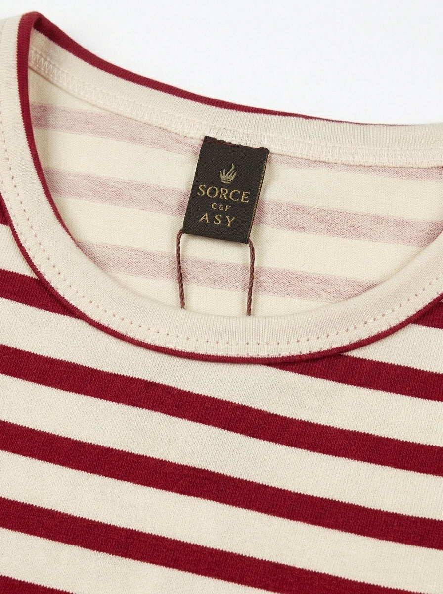 SANDO T-SHIRT REDISH