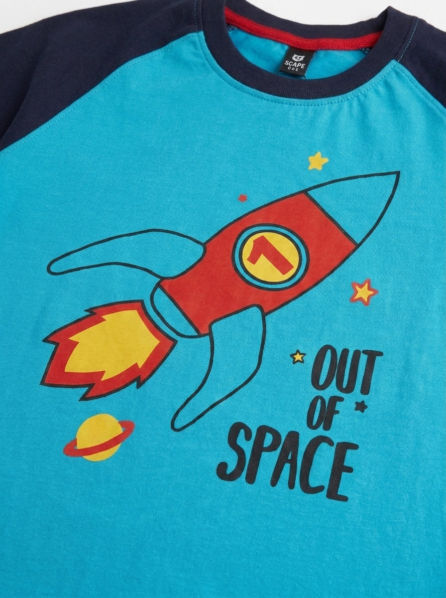 SPACE ROCKET T-SHIRT