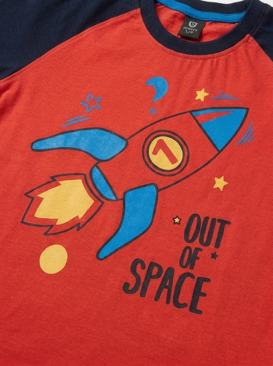 SPACE ROCKET T-SHIRT