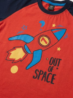 SPACE ROCKET T-SHIRT