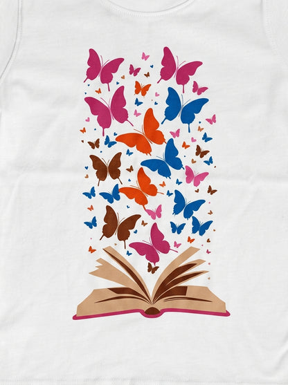 BUTTERFLY T-SHIRT | WHITE