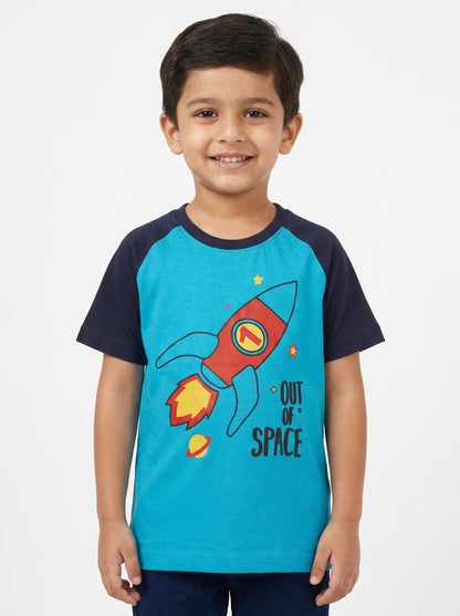 SPACE ROCKET T-SHIRT