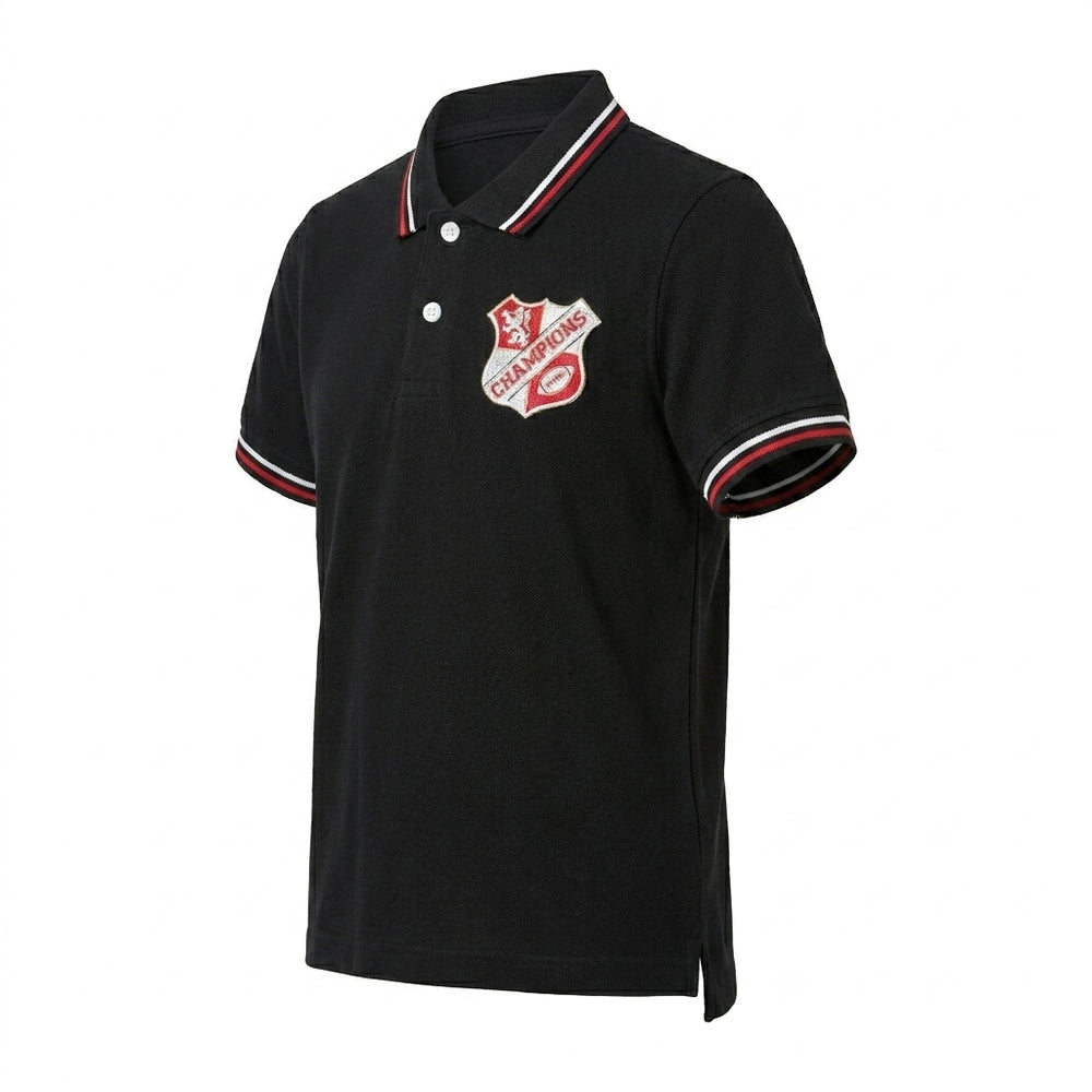 CHAMPIONS POLO | BLK | PK OLD MONEY