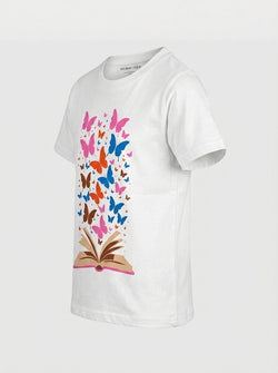 BUTTERFLY T-SHIRT | WHITE