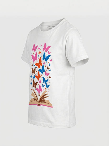 BUTTERFLY T-SHIRT | WHITE