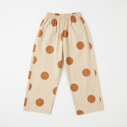 POLKA DOT SEQUENCE EMROIDED  | MUSTARD