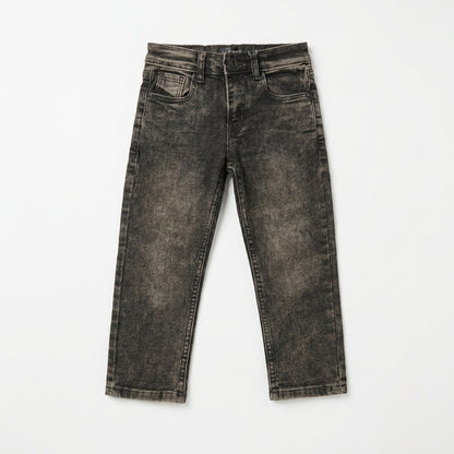 GREY RANDOM JEANS | ACID WASH
