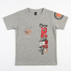 CHAMPS T-SHIRT | GREY