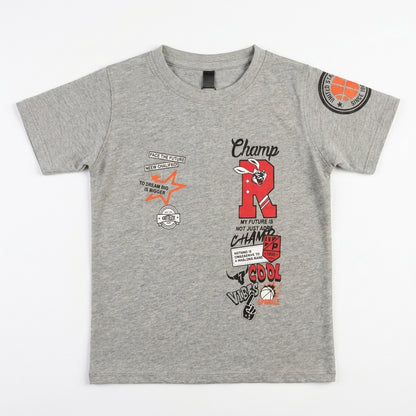 CHAMPS T-SHIRT | GREY