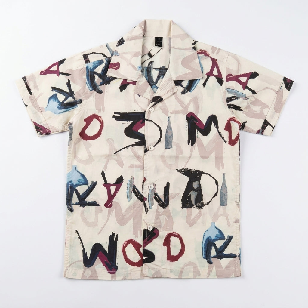 RANDOM PRINTED NEKKERSUITE | WHT
