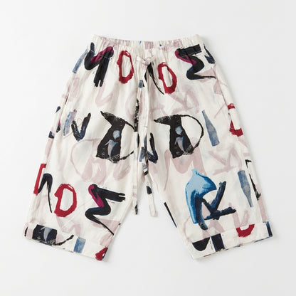 RANDOM PRINTED NEKKERSUITE | WHT