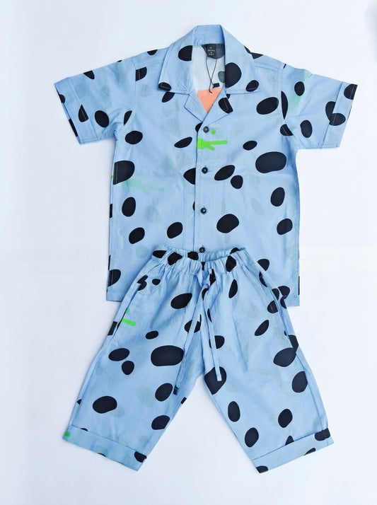 POLKA DOT | SKYBLUE