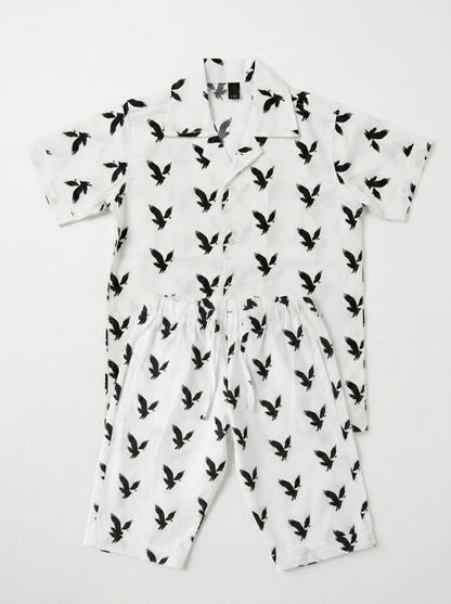 EAGLE PRINT | WHITE
