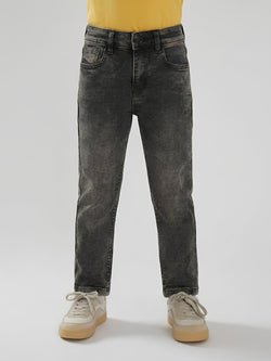 GREY RANDOM JEANS | ACID WASH
