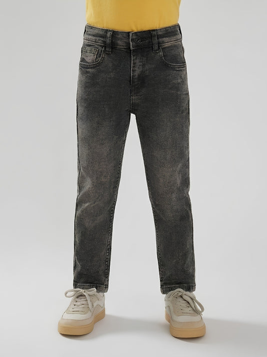 GREY RANDOM JEANS | ACID WASH