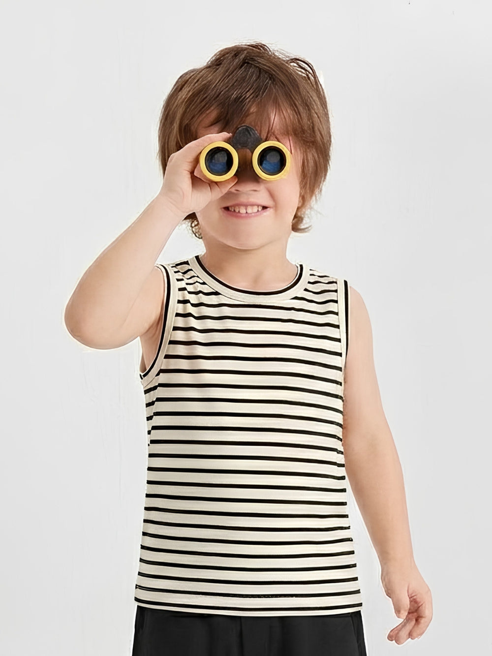 SANDO T-SHIRT | WHT\BLK