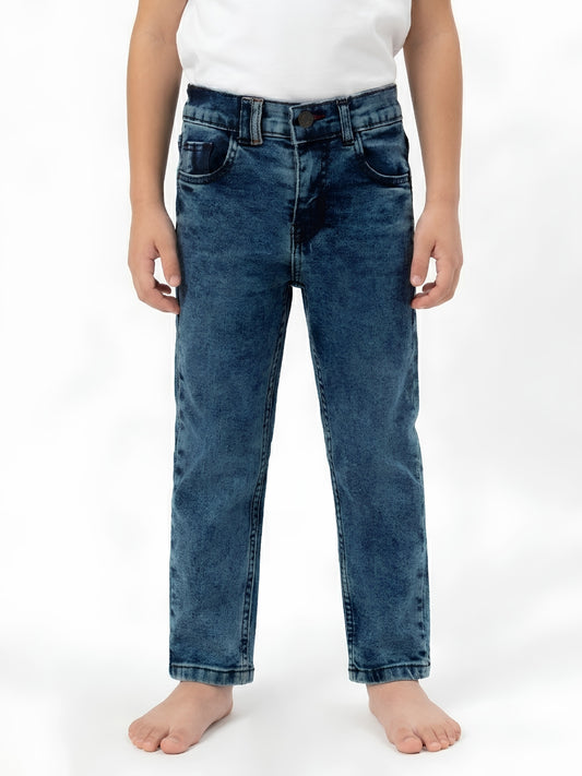 ACID WASH JEANS | BLUE