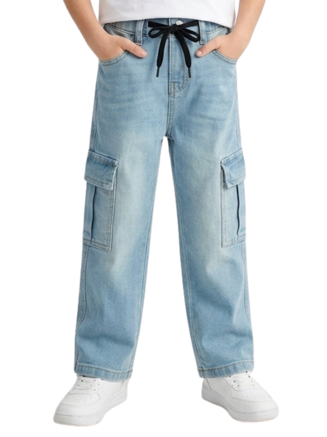 6 POCKET CARGO PANT | BLUE(LIGHT)
