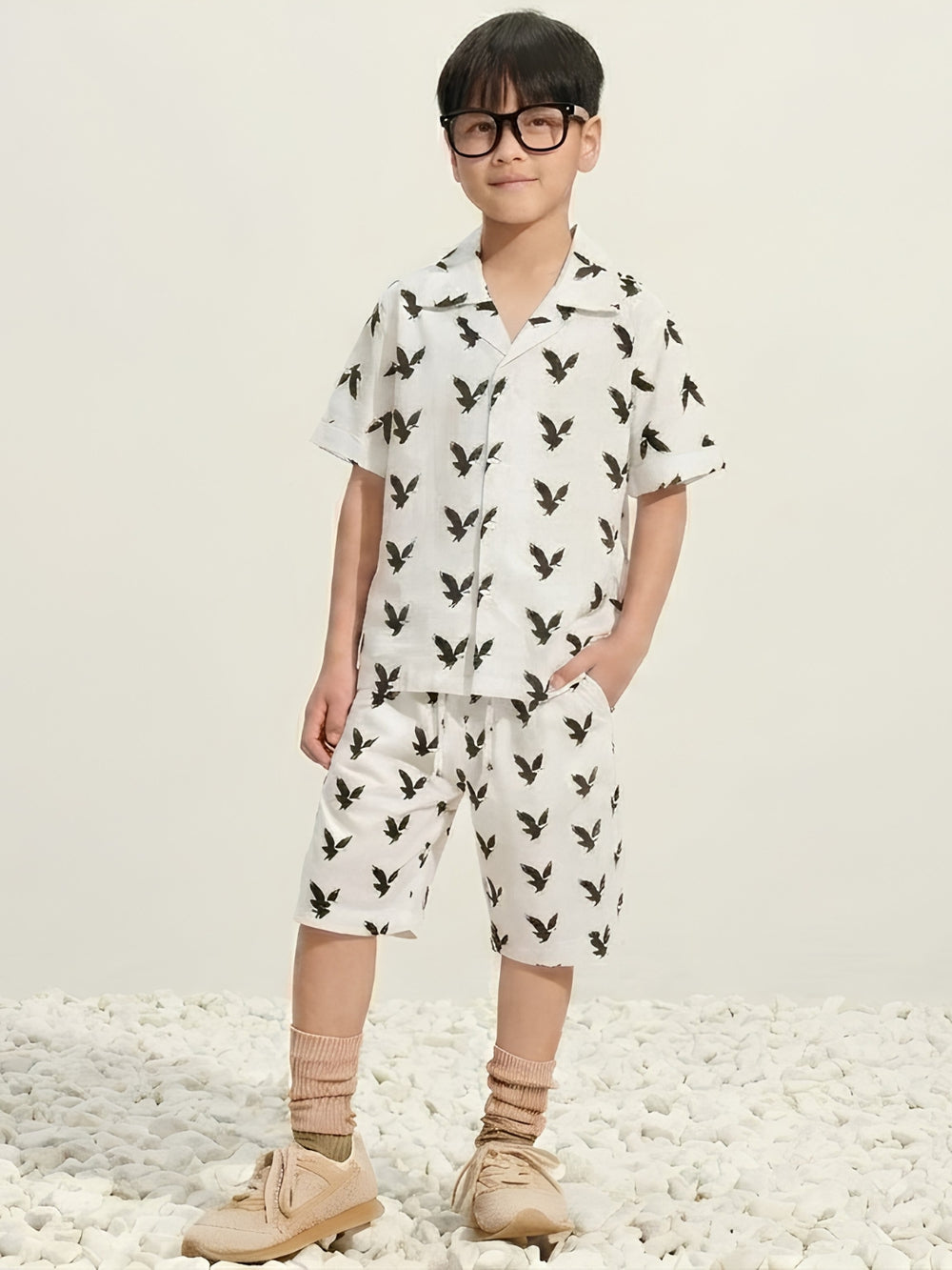 EAGLE PRINT | WHITE