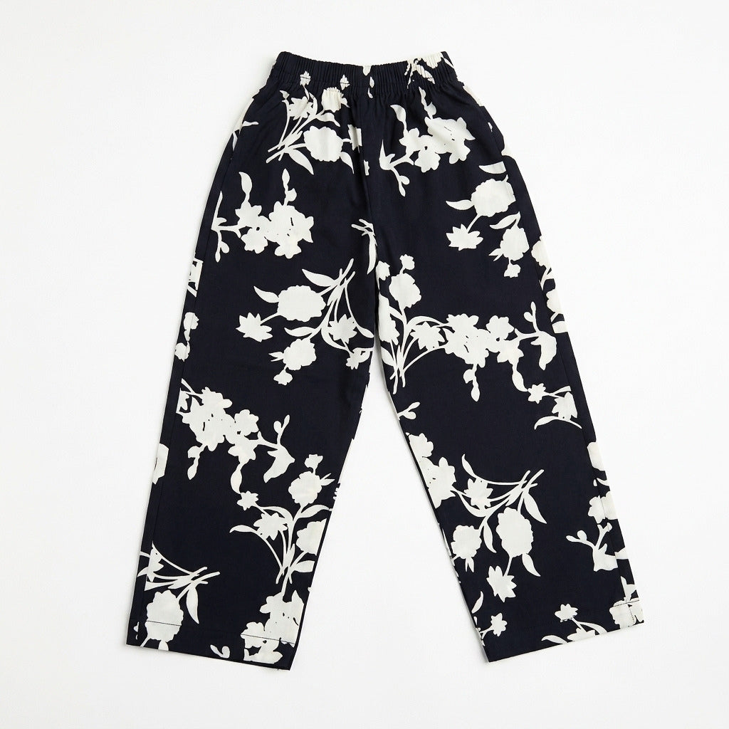 EMBROIDED FLORAL | BLACK
