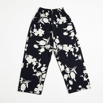 EMBROIDED FLORAL | BLACK
